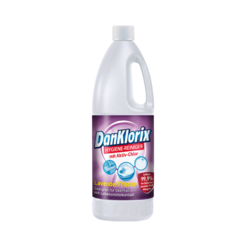 DanKlorix Hygiene-Reiniger Lavendel Frische, entfernt 99,9 % Bakterien, 1,5l